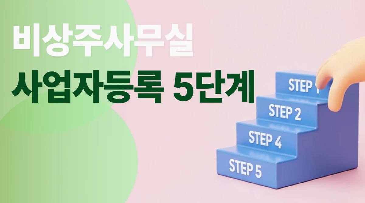 집주소 대신 사업장 주소를 마련하는 법 — 비상주사무실 (이미지: 코워크시티)